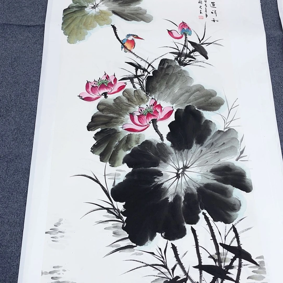 国画宣纸国画纯手绘作品