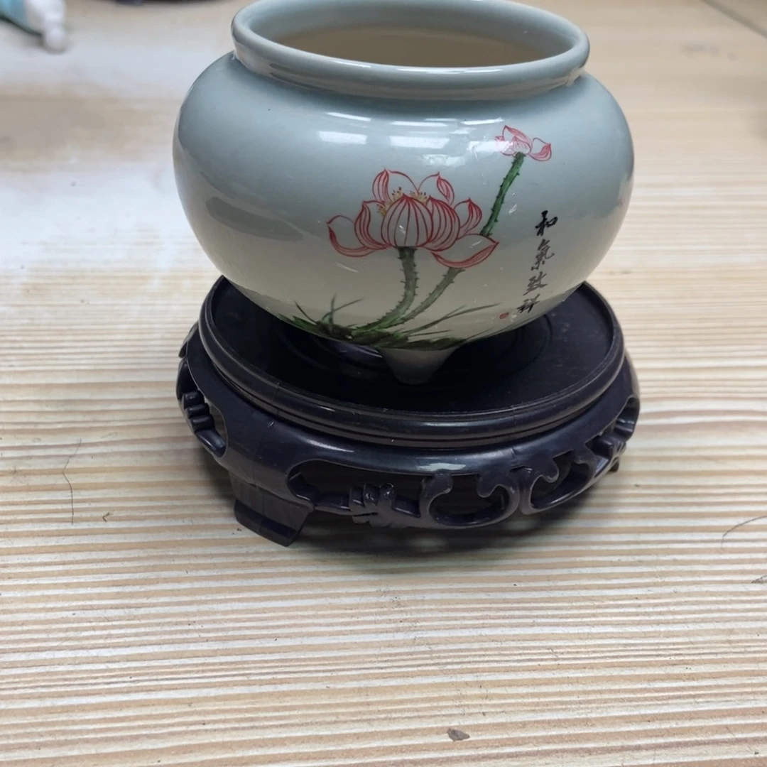 瓷片陶瓷花盆陶瓷艺术