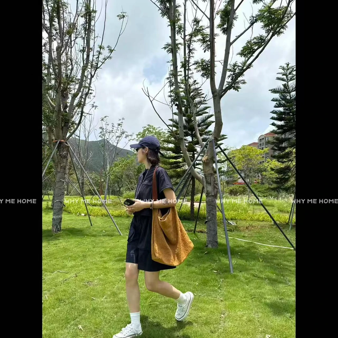 【十月-工装休闲裙】夏款设计显瘦工装风假两件设计百搭连衣裙3267