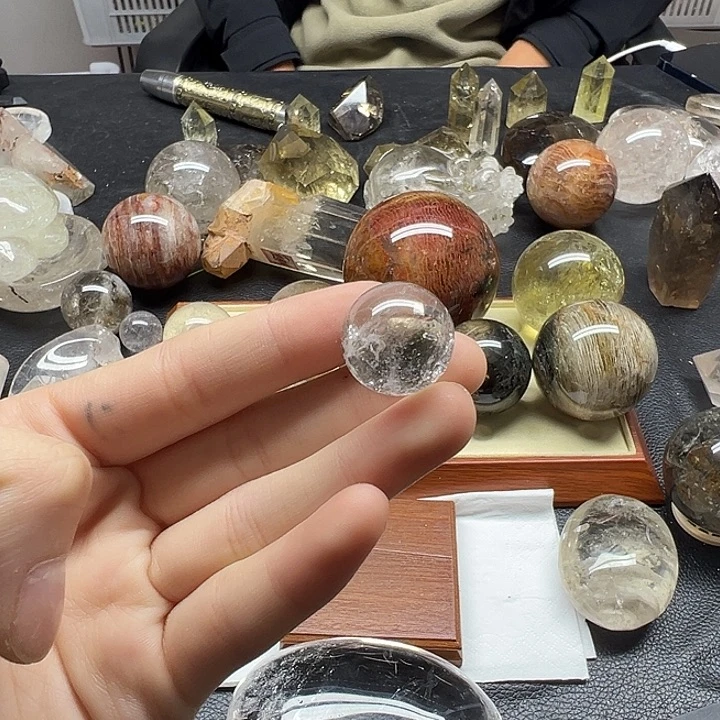 水晶珠宝半成品未镶嵌131水晶