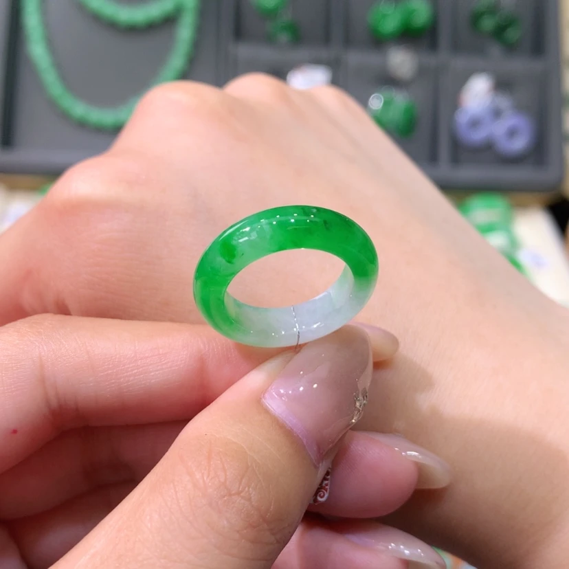 【闪购商品】未镶嵌戒指翡翠10号