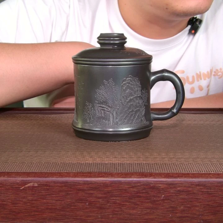 茶杯紫砂高货放漏