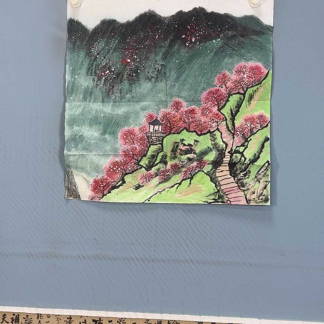 国画1236 牡丹一如