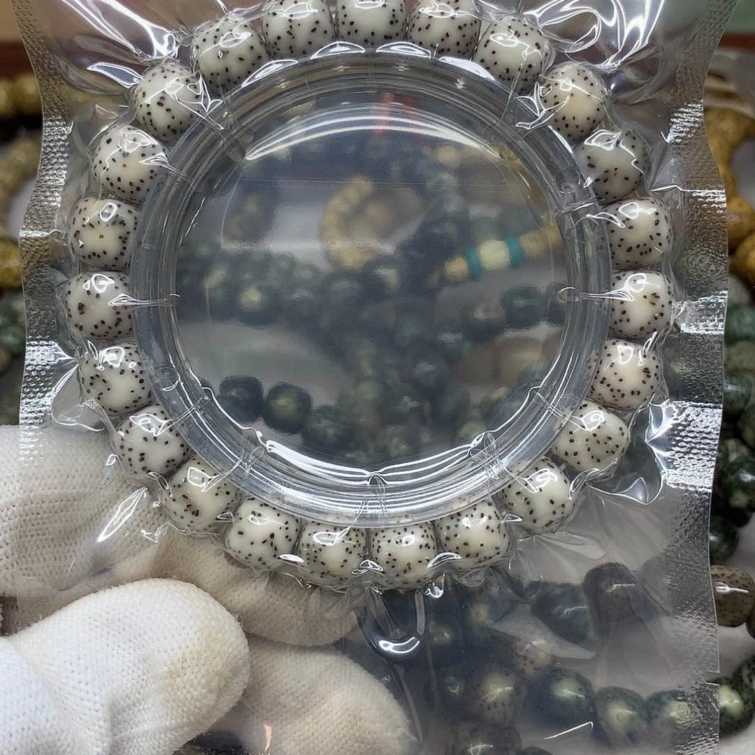 星月菩提手串13号细星侧留白10×9