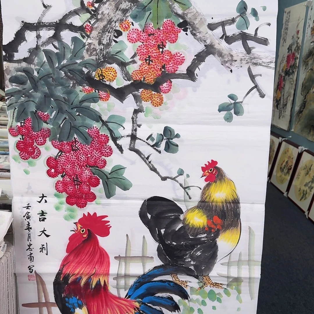纯手绘的好看作品