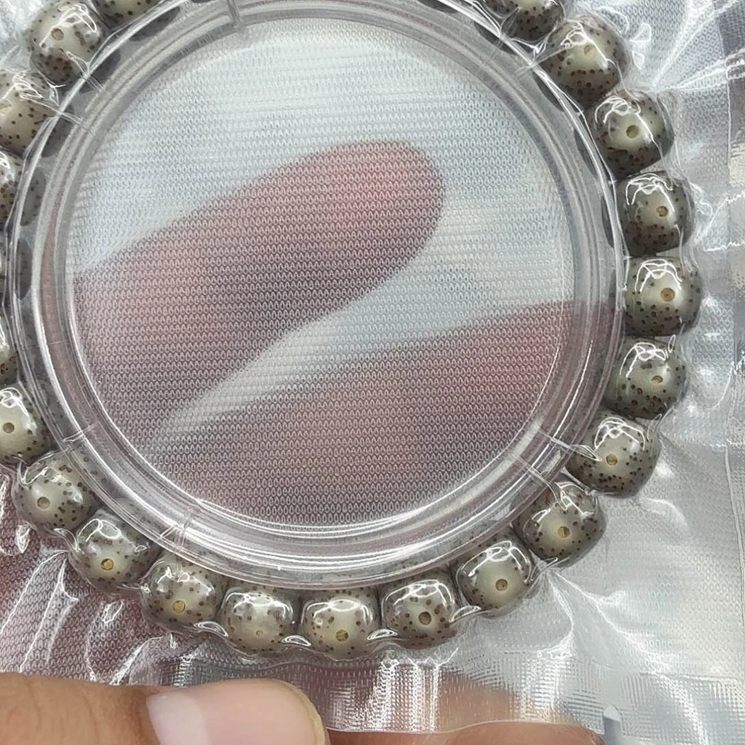 星月菩提手串108灰星月菩提单0.9