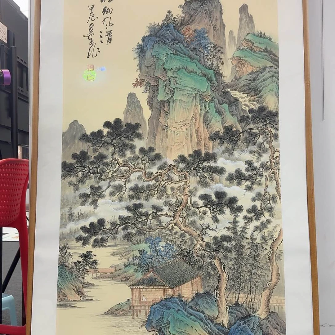 国画多次参加国内外大型