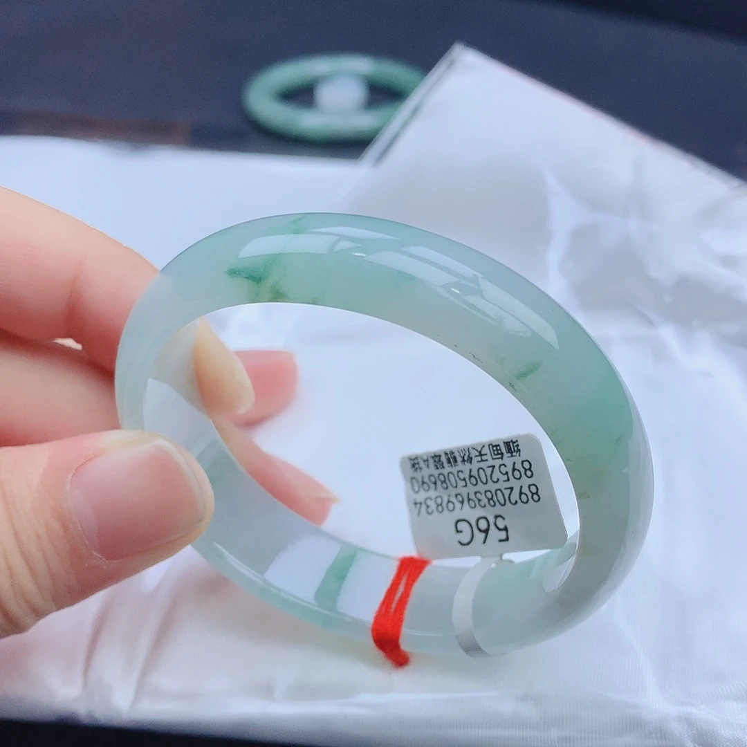 翡翠未镶嵌手镯天然缅甸翡翠A货手镯