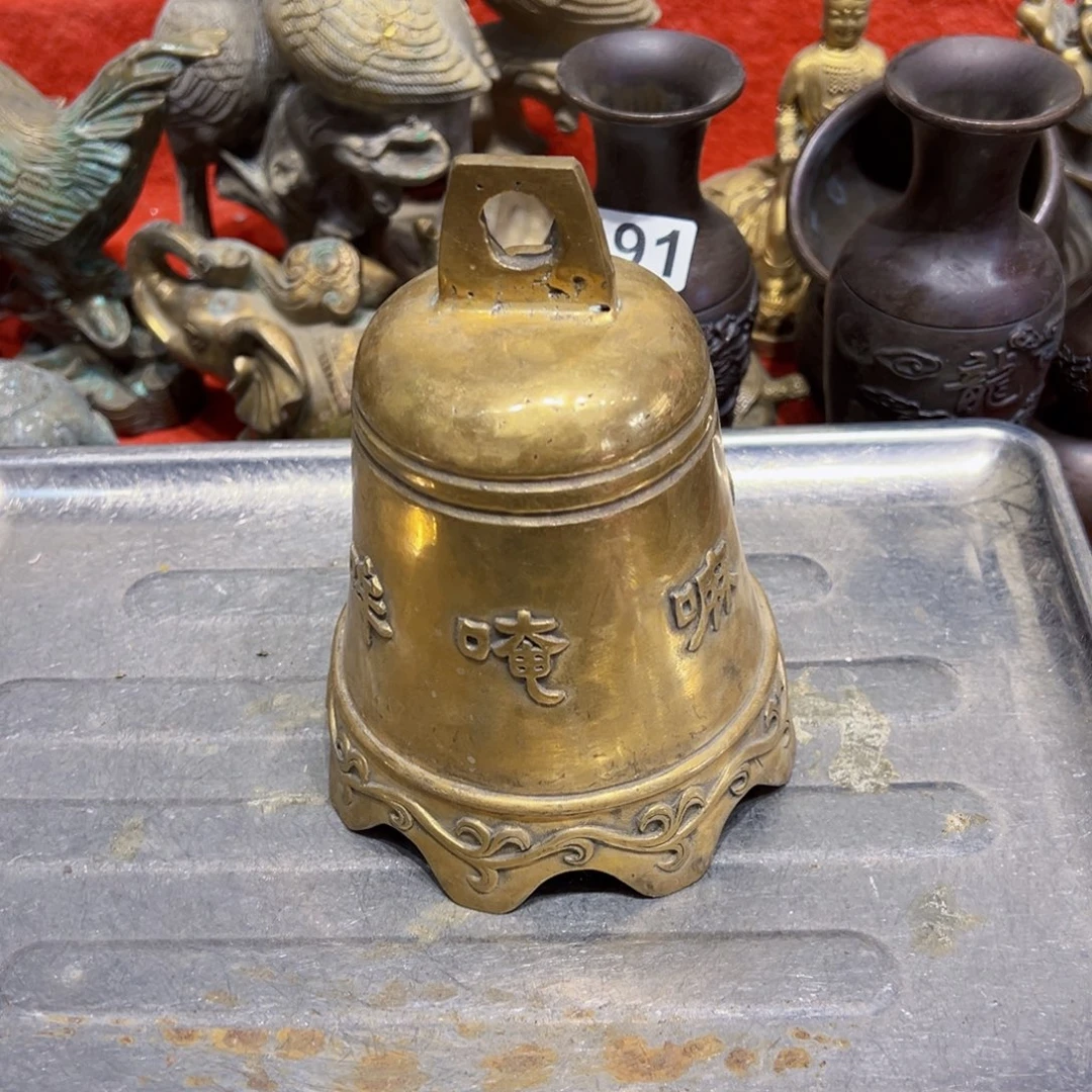 黄铜摆件，文房摆件