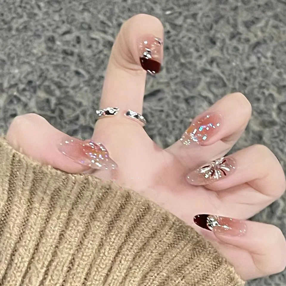 繁星烟花手工定制穿戴甲