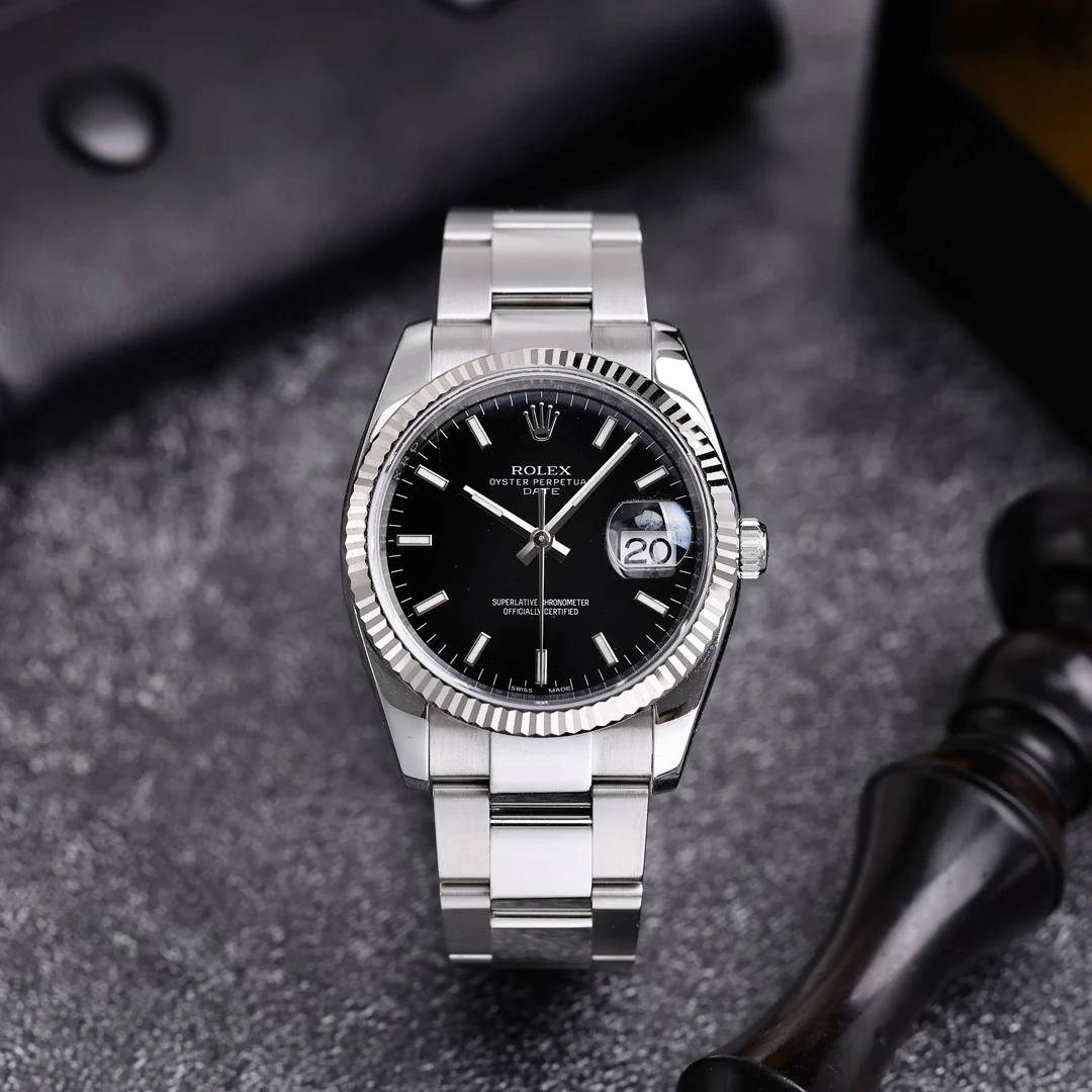 95新 Rolex/劳力士 日志115234 钢款 34mm 单表