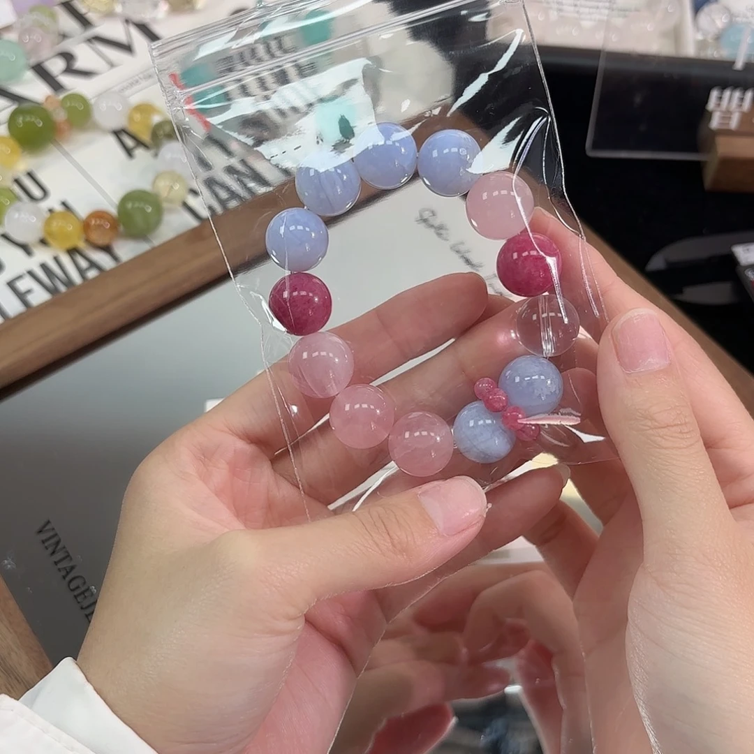 水晶手链未镶嵌多宝