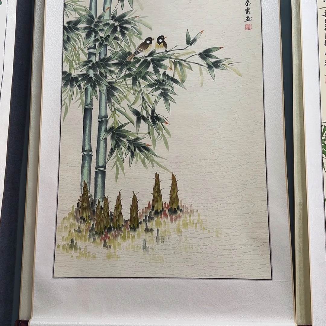 纯手绘国画作品好看