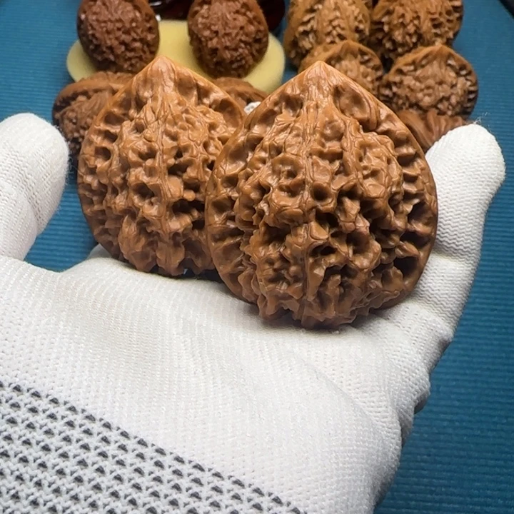 文玩核桃把件47官帽