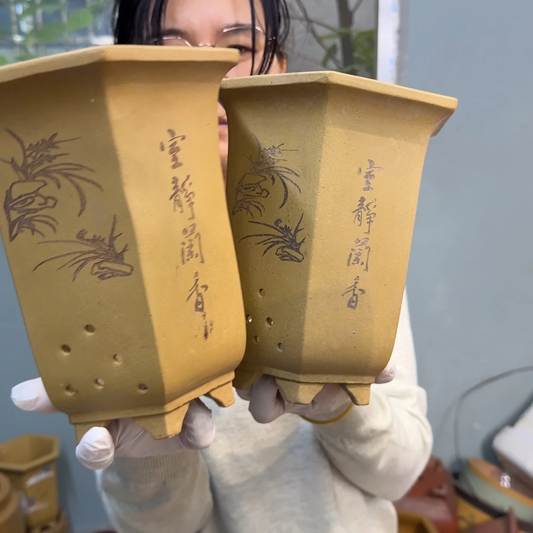 花盆紫砂紫砂口径16