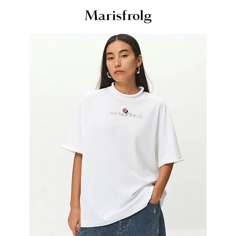 【米儿精选】Marisfrolg玛丝菲尔T恤A1FZ10137