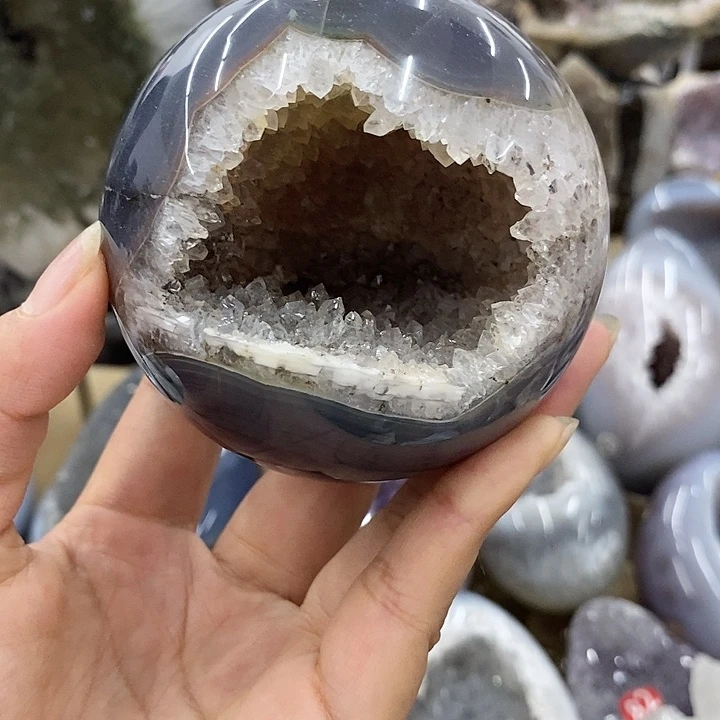 紫晶珠宝半成品未镶嵌