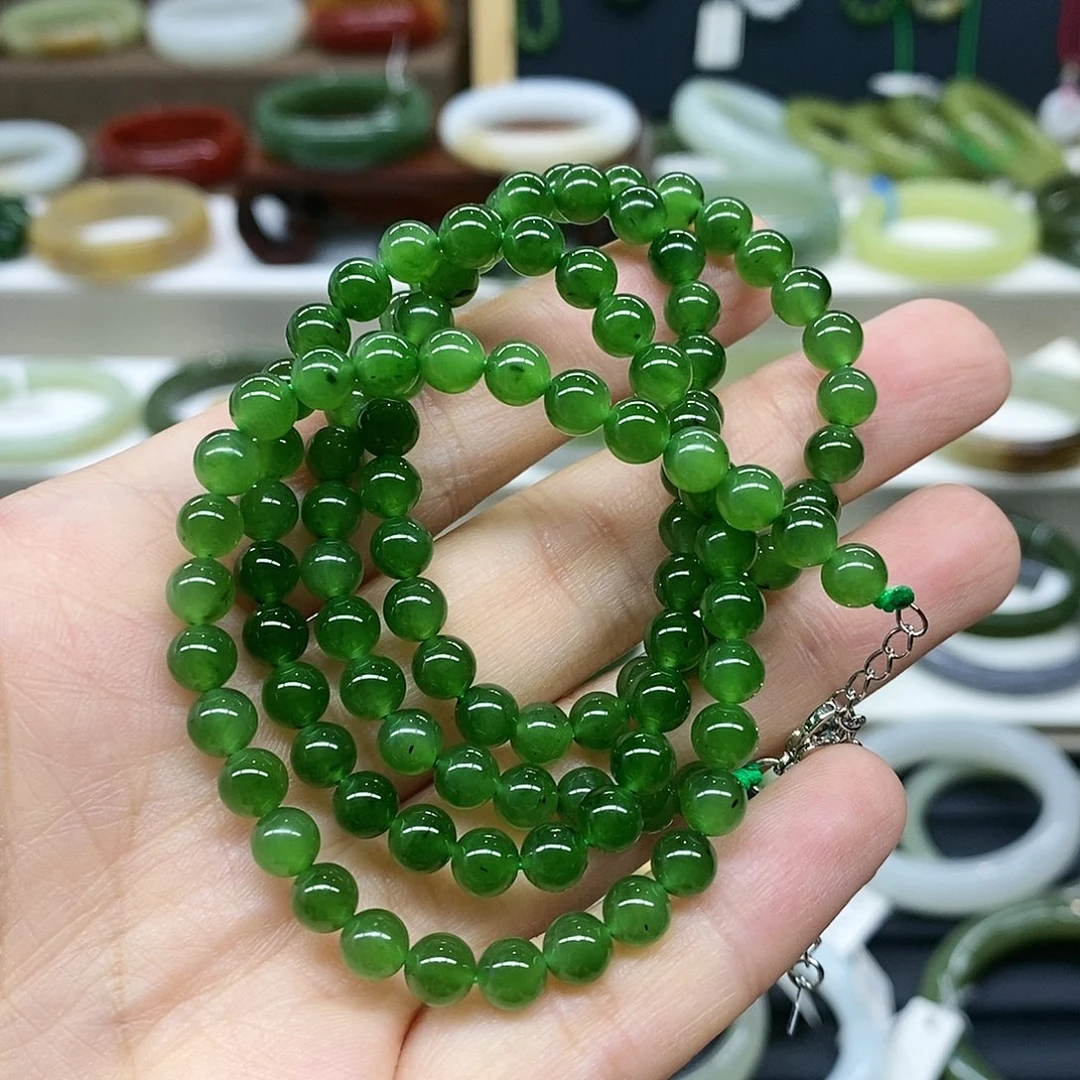 【闪购商品】和田玉（碧玉）未镶嵌颈饰