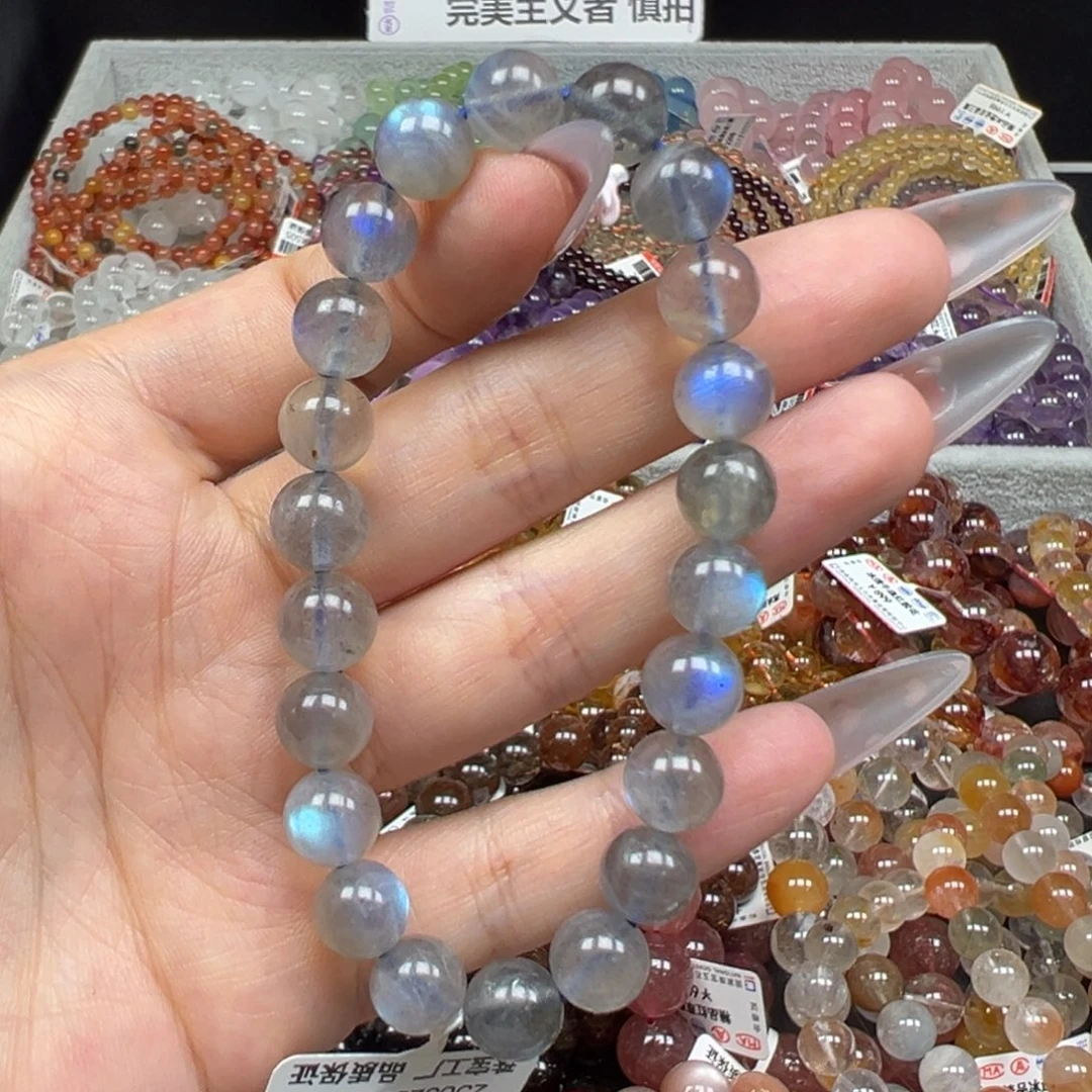 水晶手链未镶嵌卡8精品强光灰月光5