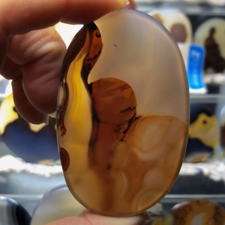 合金玛瑙/玉髓珠宝奇石132