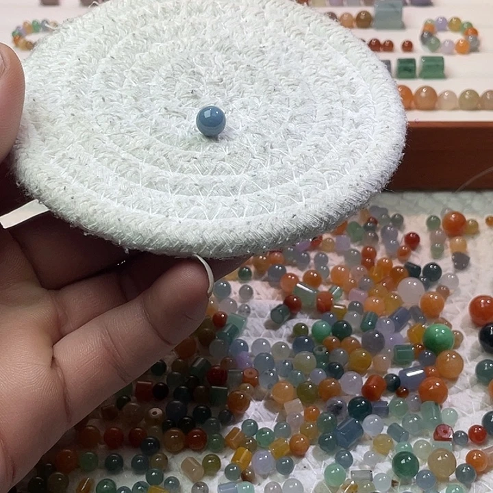 翡翠散珠未镶嵌定制翡翠卡8.1