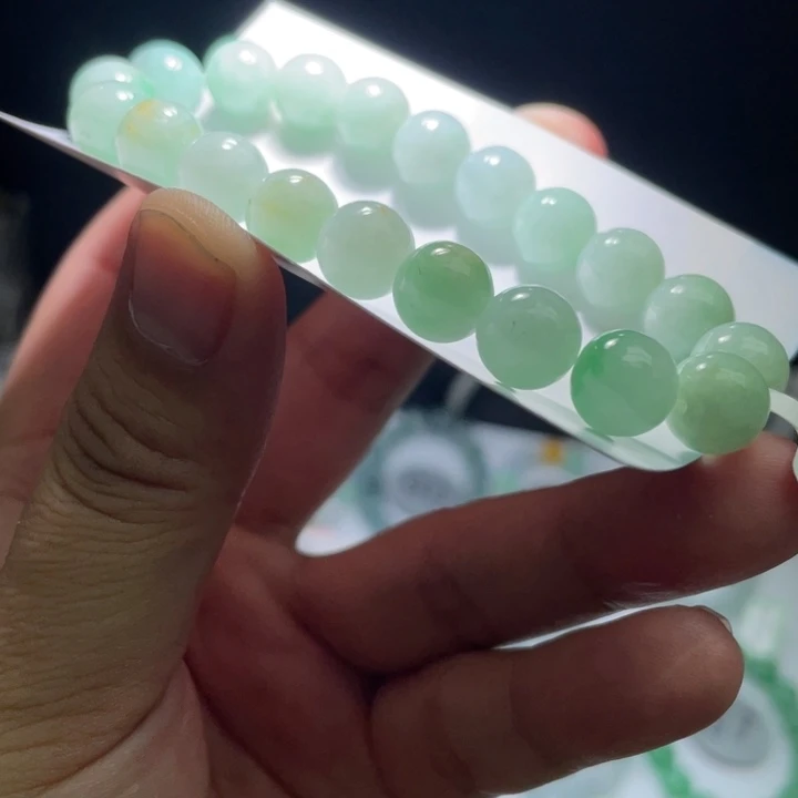 未镶嵌手链翡翠翡翠卡9.8