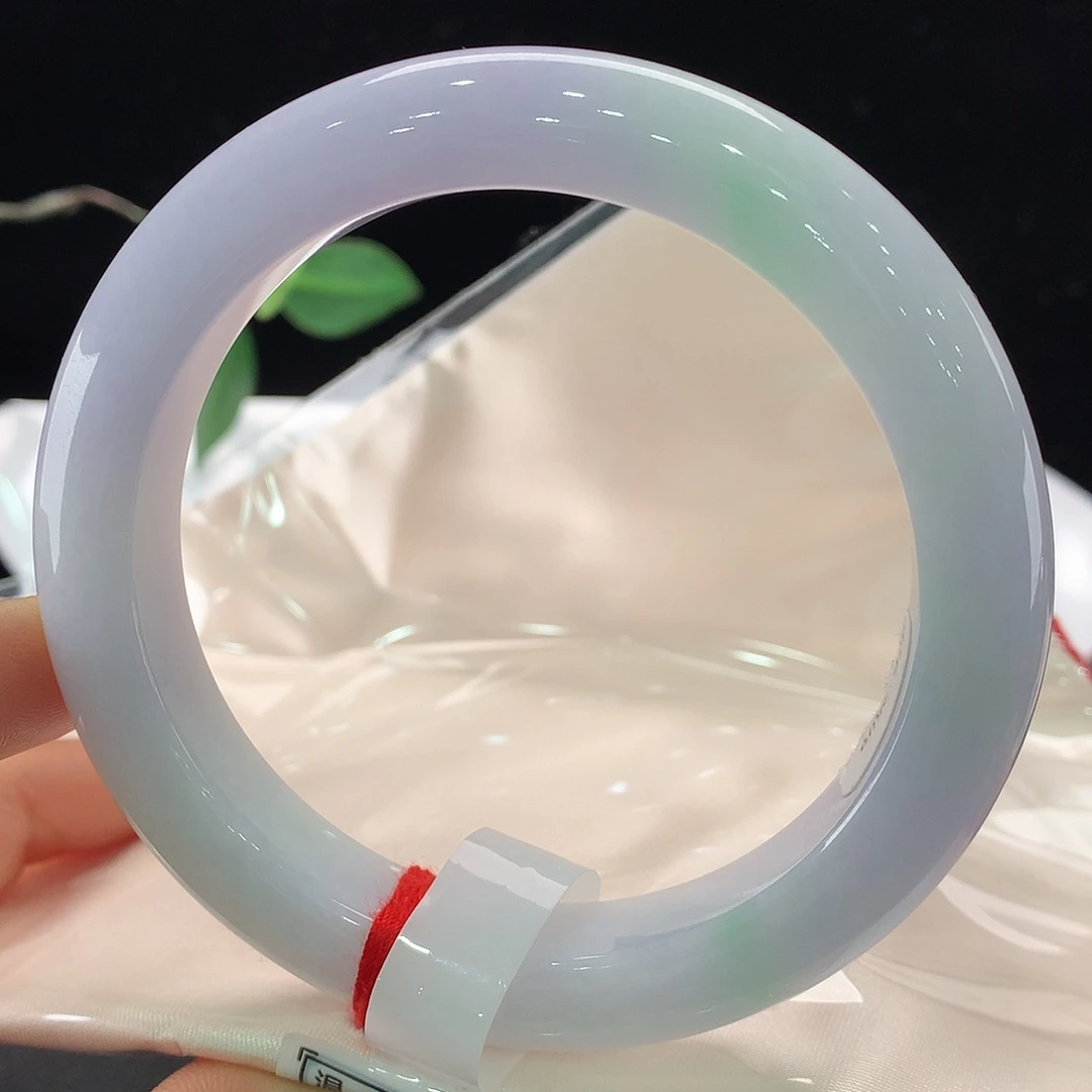 翡翠未镶嵌手镯0501