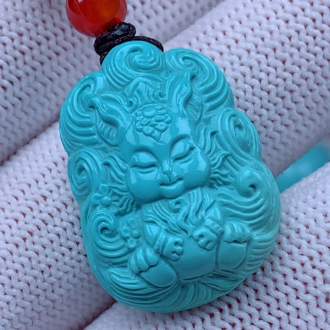 绿松石珠宝奇石未镶嵌