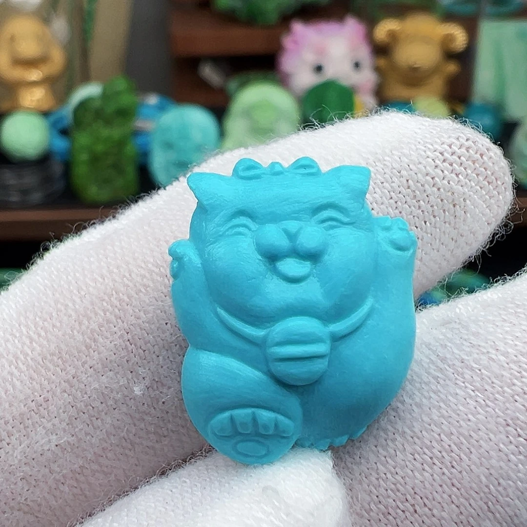 未镶嵌绿松石绿松石主播万丽