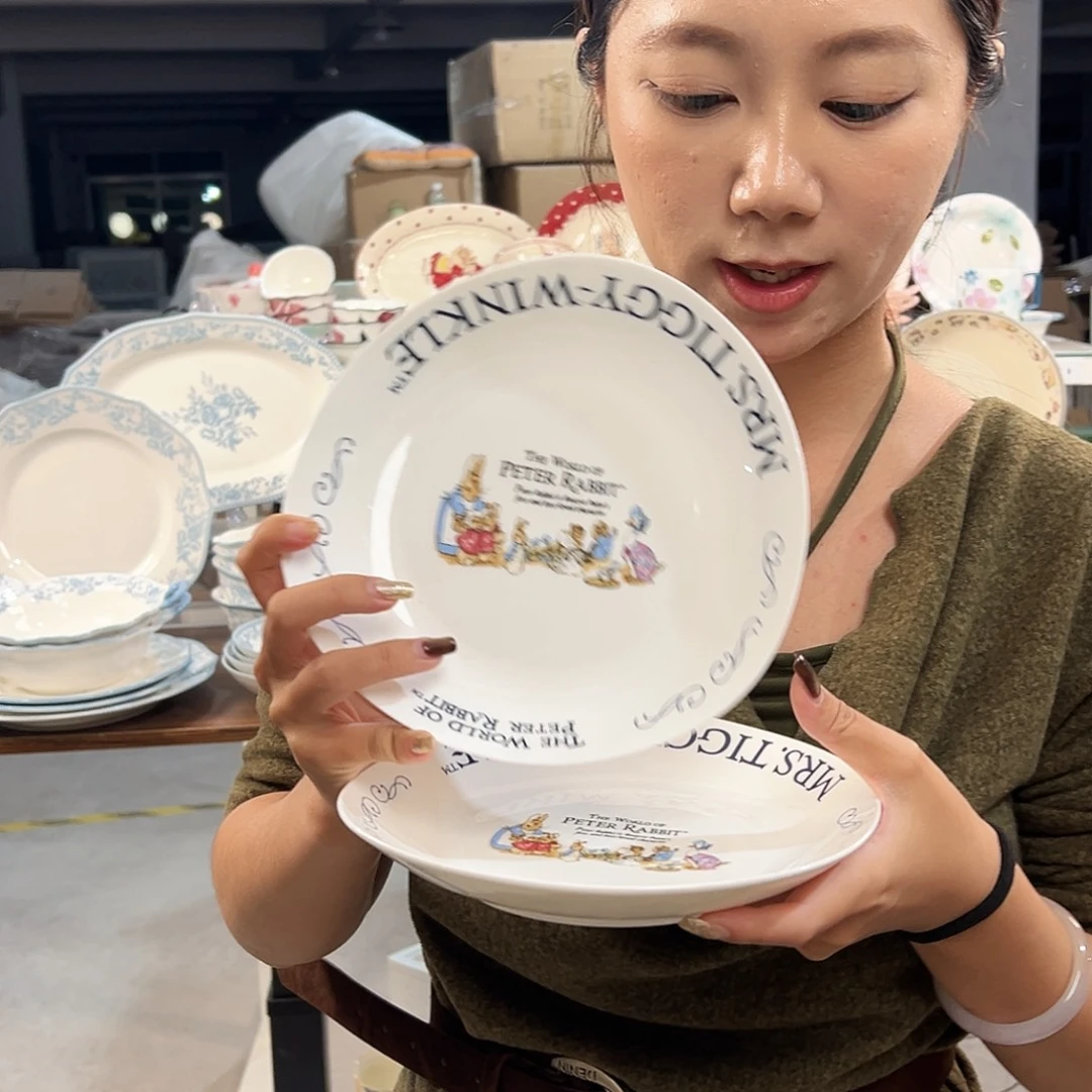 潮州陶瓷微瑕源头工厂7寸