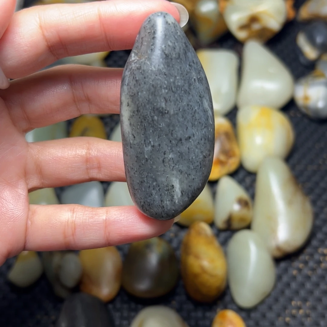 和田玉未镶嵌挂件41