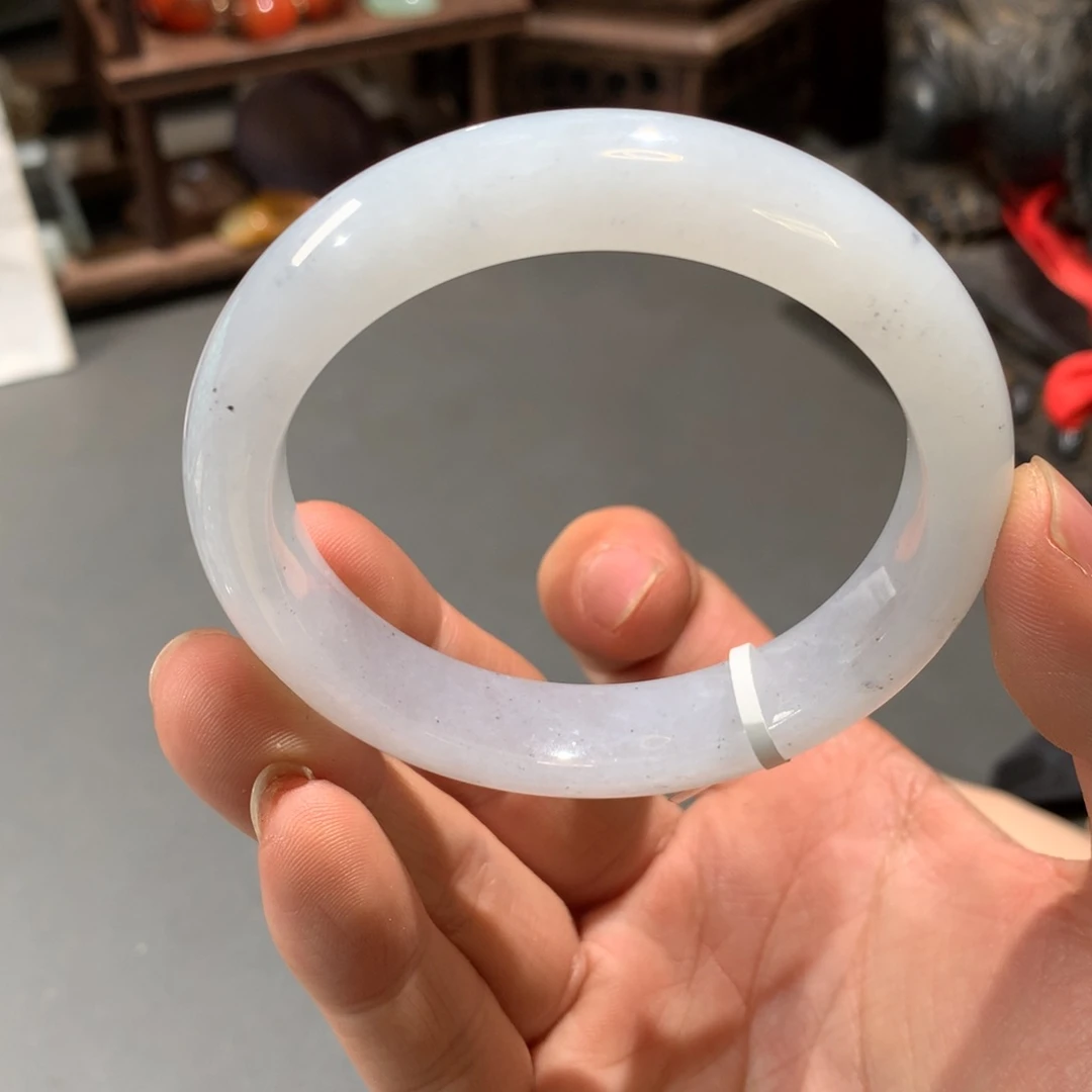 翡翠手镯未镶嵌55.7圈口