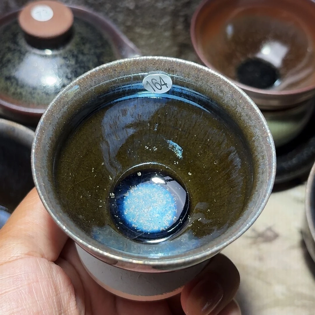 茶盏义兴龙窑建盏164微瑕