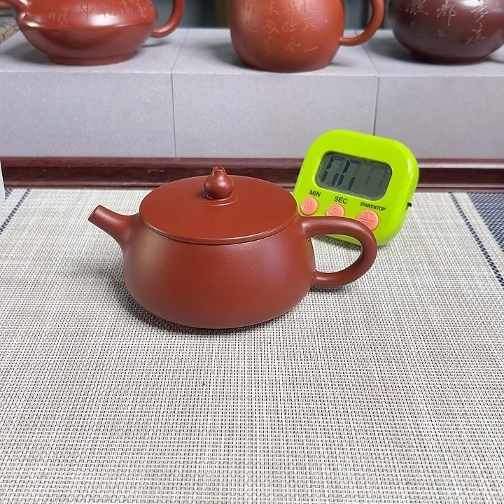 の***向紫砂茶壶宜兴原矿泥料手工紫砂壶