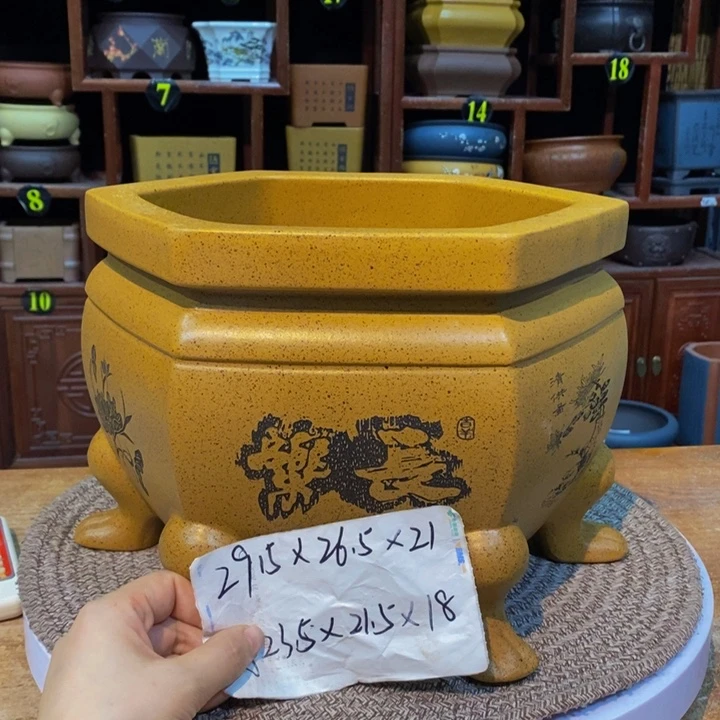 紫砂花盆紫砂艺术