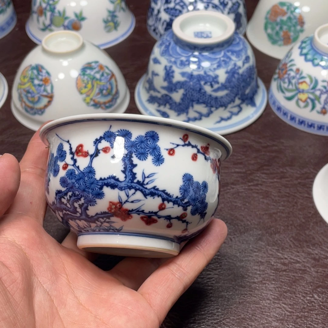 杯景德镇陶瓷现代手工陶瓷茶具
