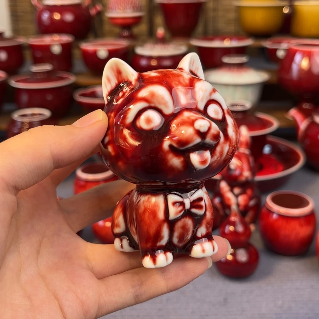 原矿郎红 猫咪。