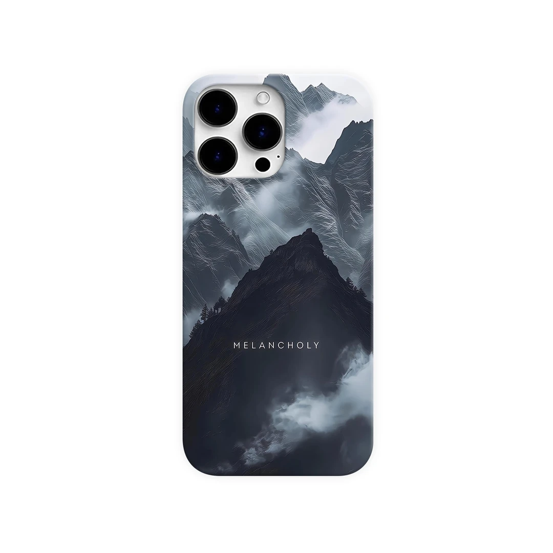 小众大山高级感手机壳适用于苹果17pro华为荣耀vivo小米oppo一加