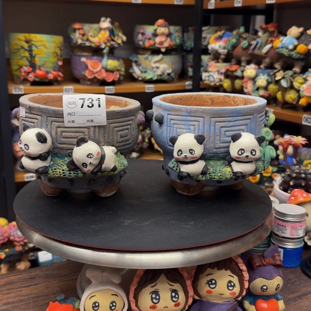 【闪购商品】粗陶手捏