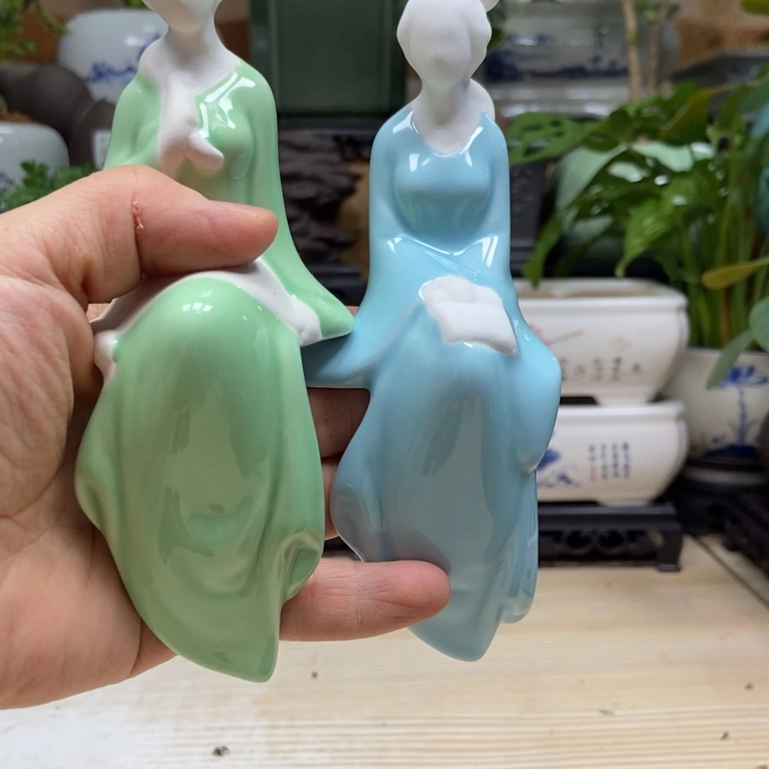 瓷片陶瓷花盆陶瓷艺术