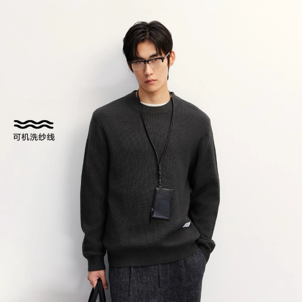 【杰克琼斯Jack Jones】【可机洗纱线】毛衣针织衫225313029