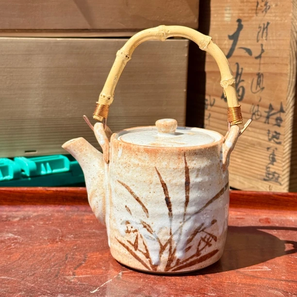 志野烧茶壶球口全品