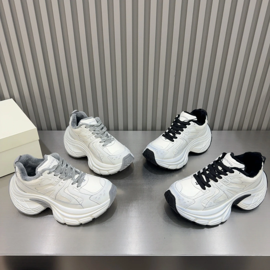 秋冬爆款松糕厚底增高气质加绒高颜值超火减龄网红甜酷休闲老爹鞋