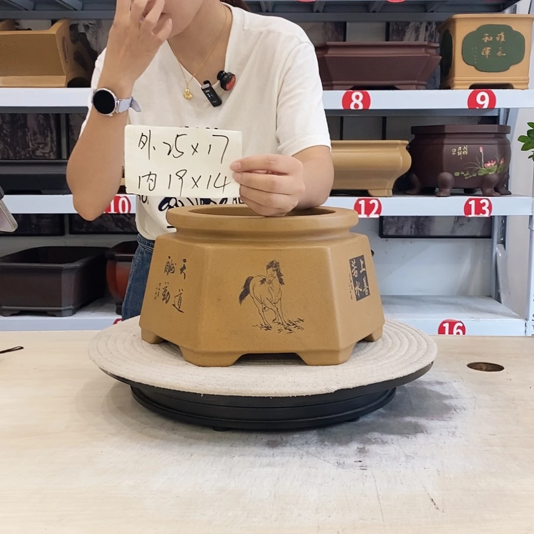 紫砂花盆紫砂花盆