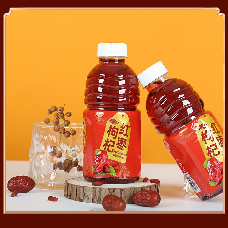 【元气青春】红枣枸杞饮料310ml装便宜饮品厂家直销非原浆整箱批发