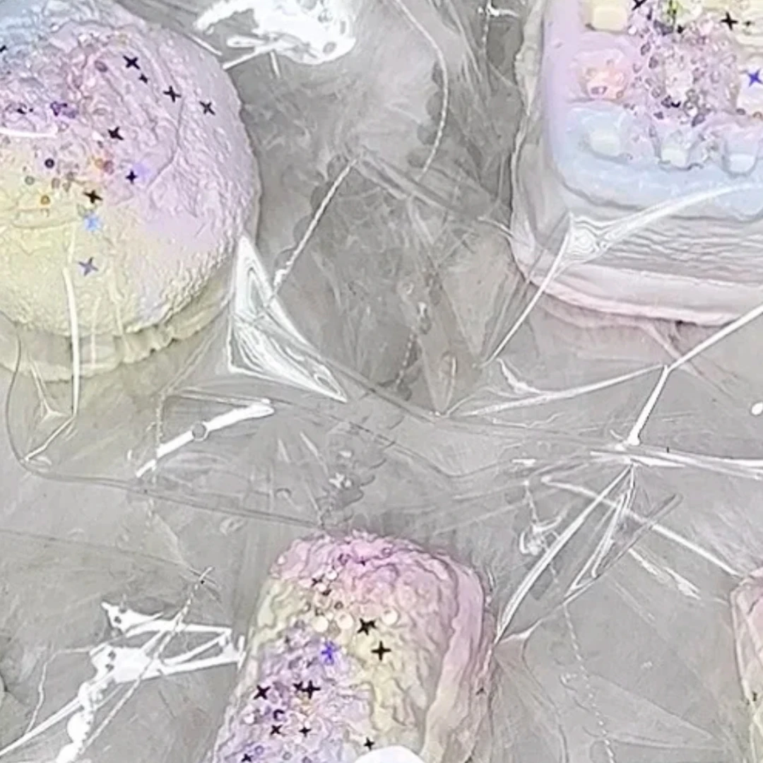 【直播选款】食品级硅胶捏捏糯米糍粑奶油泥（默认微瑕）（会流胶）