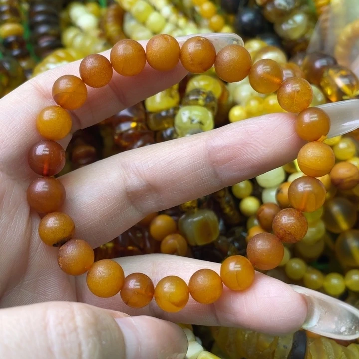 琥珀未镶嵌珠宝奇石