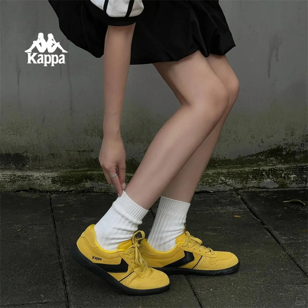 Kappa/卡帕德训鞋秋季低帮板鞋男鞋休闲鞋百搭薄底鞋女款鞋子66CJ