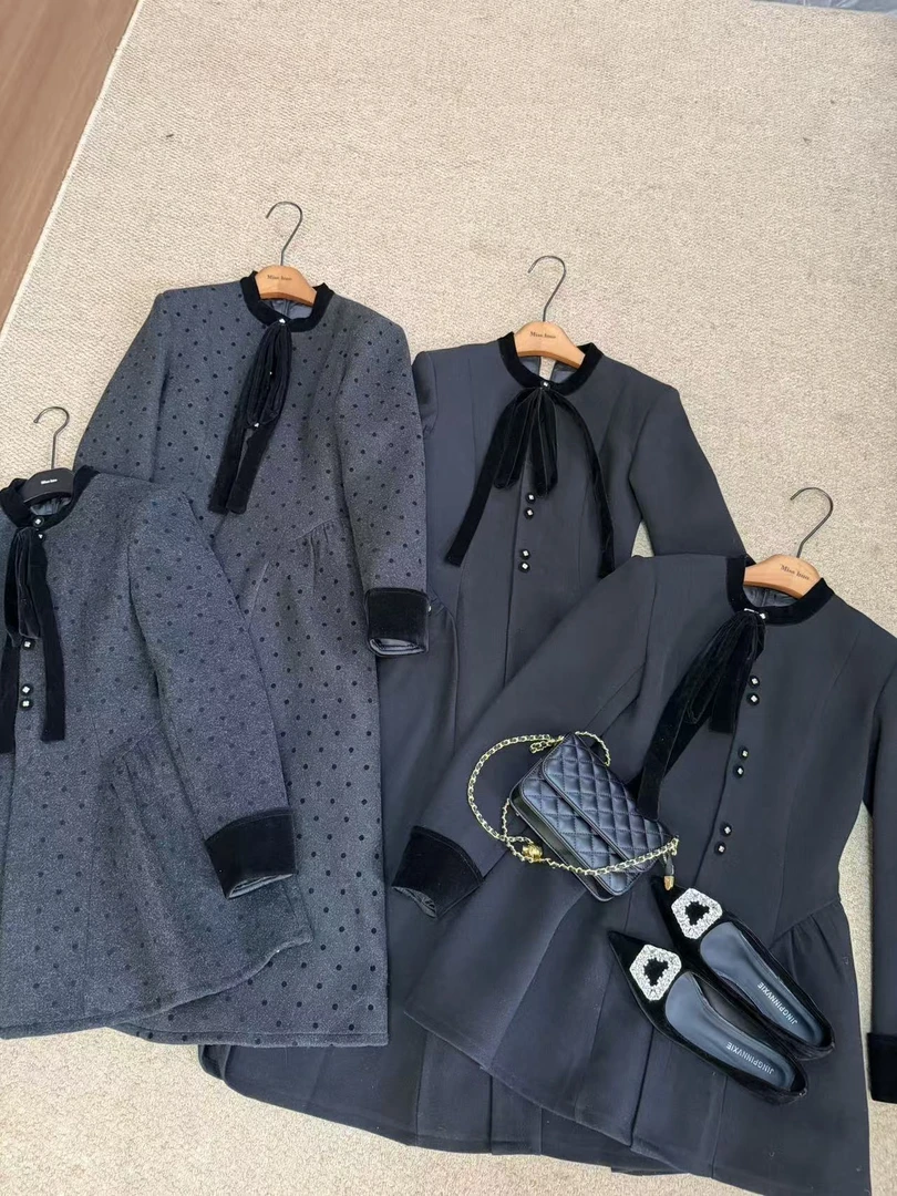 财阀千金外套连衣裙 A