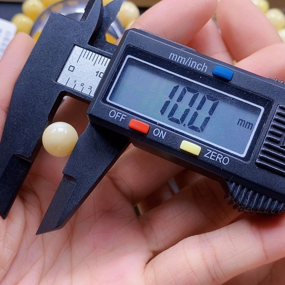 未镶嵌琥珀裸石琥珀蜜蜡10.0mm单珠